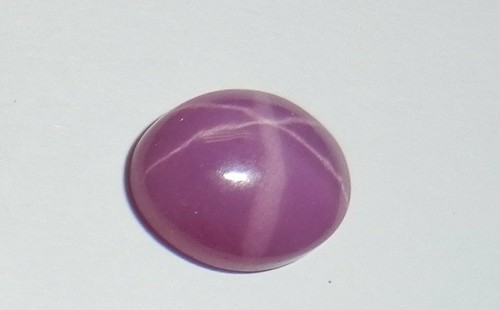 Opaque Star Ruby Oval 9x7 mm Cabochon 6 Rayed Lab-created Stone 10 pieces Lot - Picture 2 of 8