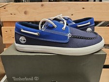 TIMBERLAND NEWPORT BAY BOAT SHOE COLOUR BLUE SIZE UK JUNIOR UK 3.5 EU 36 CM 22.5