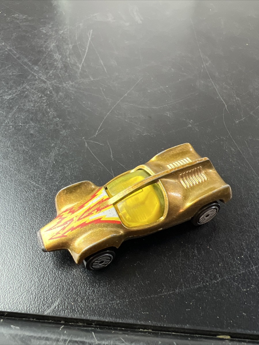 レア★SCRATCH 500 LIMITED ミニカー ゴールド Vintage Hot Wheels Speed Seeker Gold Car 1983 Loose 1:64 Diecast