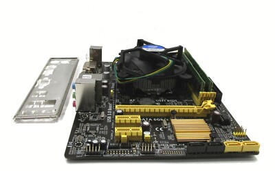 ASUS H81M-K Motherboard With Intel Core i3-4360 @ 3.70 GHz CPU & 8