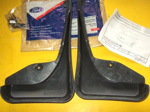 NEW GENUINE FORD FOCUS Mk2/REAR/MUDFLAPS/SPLASH/GAURDS/KIT/2004-onwards/1360698 - Picture 12 of 12