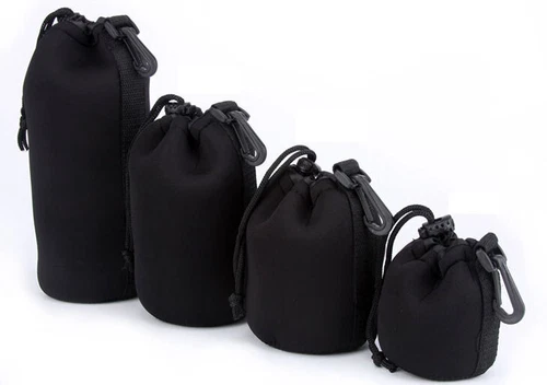 2x Neopren Wasserdicht Weiche DSLR Spiegelreflexkamera Objektiv Tasche Etui Schutzhülle - Bild 15 von 21