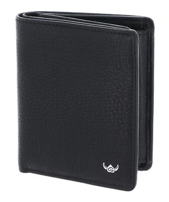 Golden Head Capri RFID Protect Kombischeintasche 1119 Geldbörse Schwarz Neu - Bild 1 von 4