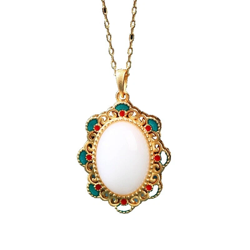 Enamel Copper Fashion Necklaces & Pendants