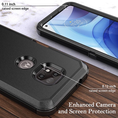 For Motorola Moto G Power 2021/2022 Case,Shockproof Cover+Glass Screen Protector - Picture 11 of 30