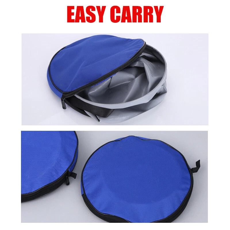 CollapsaIble Water Bucket - Faltbarer Angeleimer, Falteimer, Eimer - Bild 3 von 4