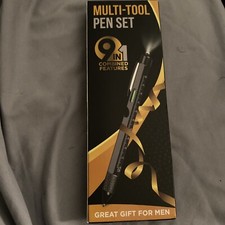 Christmas Gifts for Men, 9 in 1 Multi Tool Pen Set Gifts for Dad Men Grandpa