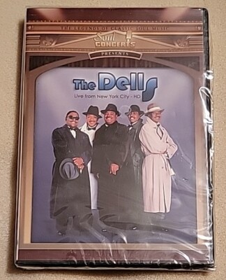 NEW The Dells - Live In Concert From NYC (DVD, 2007) Soul Concerts, SEALED, NIB