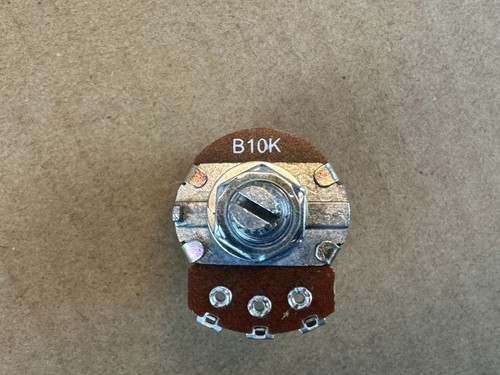 New 10k ohm Potentiometer Power Snap Switch Guitar Amp LINEAR Pot Ribbed (Qty) - Picture 2 of 9