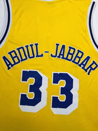 LA Lakers Kareem Abdul-Jabbar 75th Bday Crypto.com Arena 4/8/22 Jersey #33 XL - Picture 3 of 5