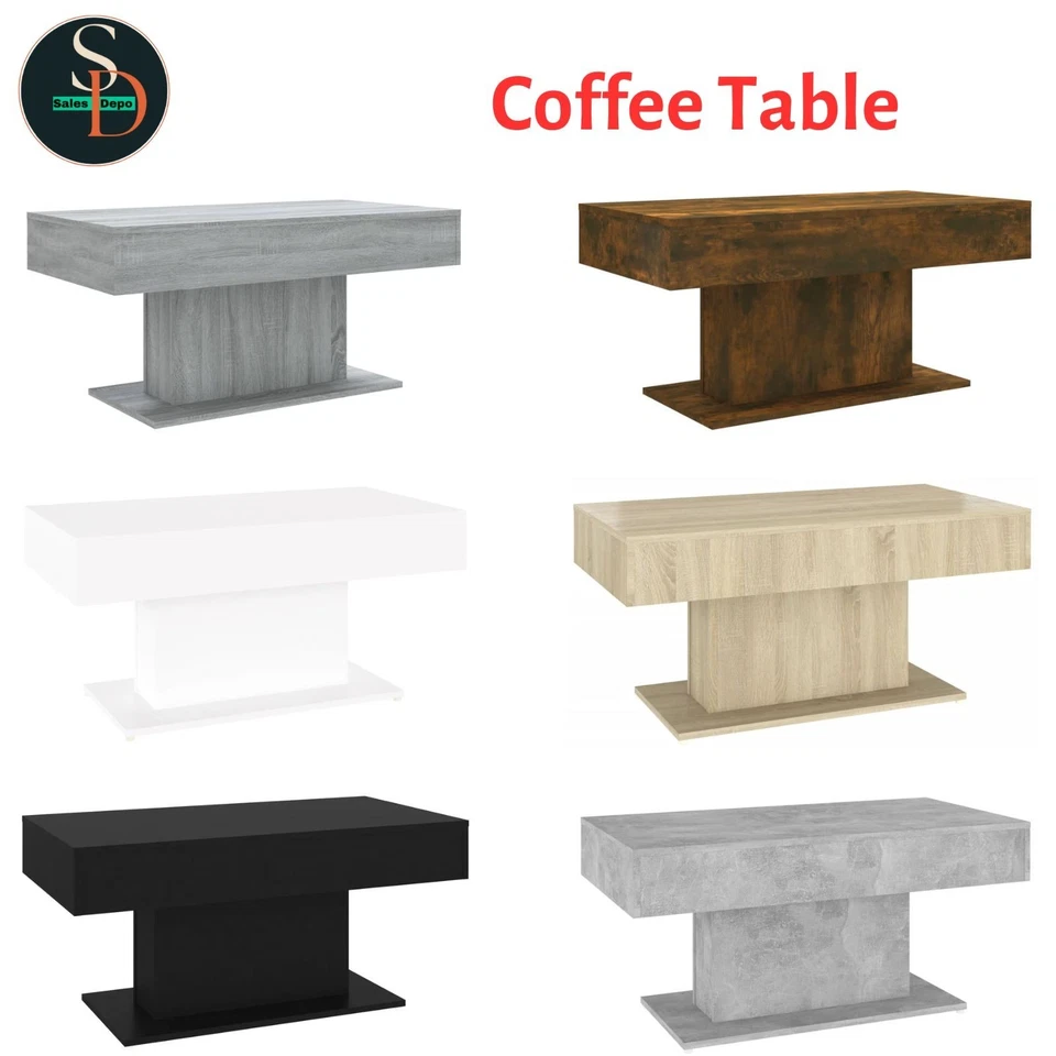 Coffee Table Chipboard Couch End Centre Accent Table Engineered Wood vidaXL