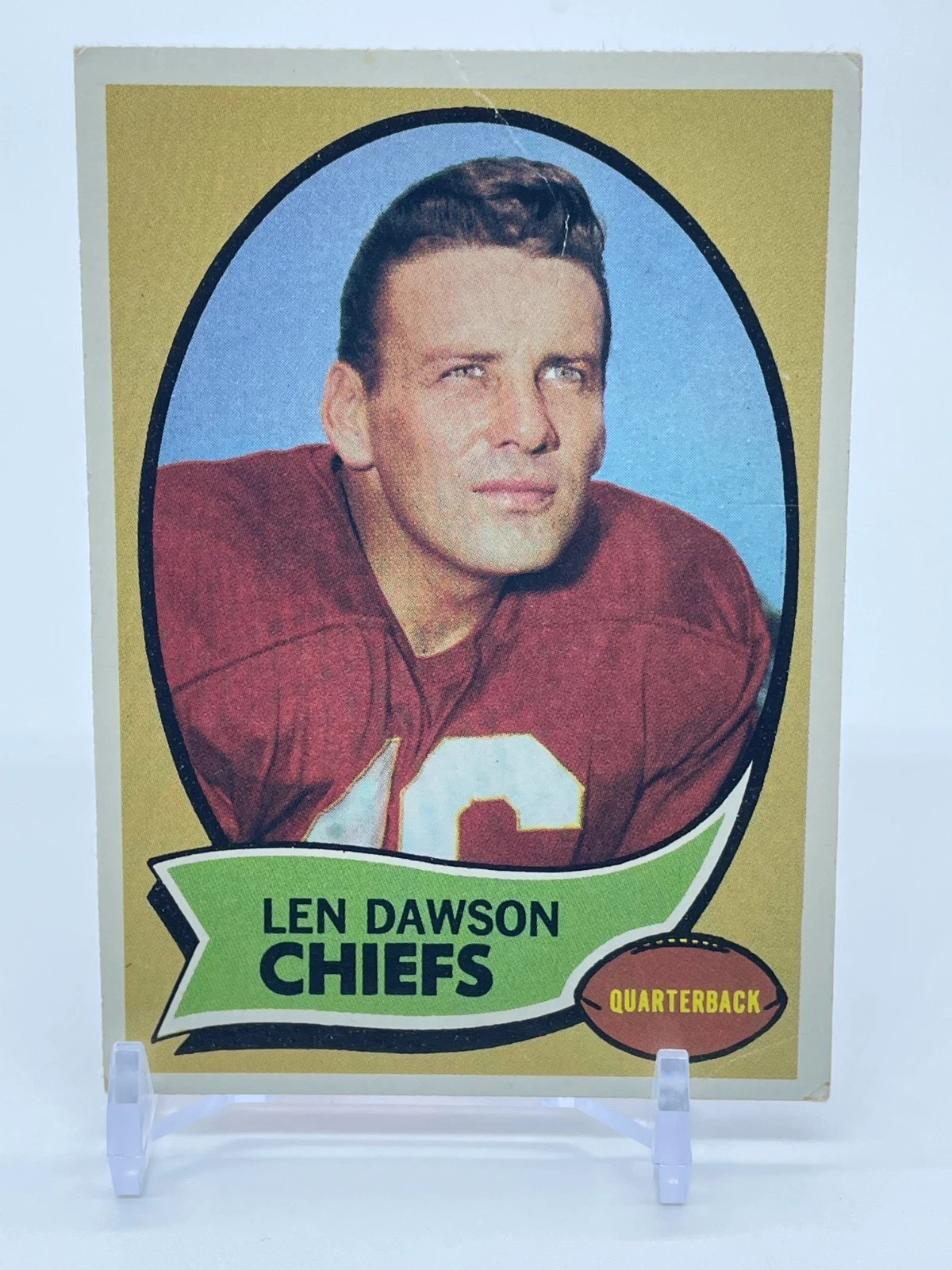 1970 Topps #1 LEN DAWSON Kansas City Chiefs *HOF*