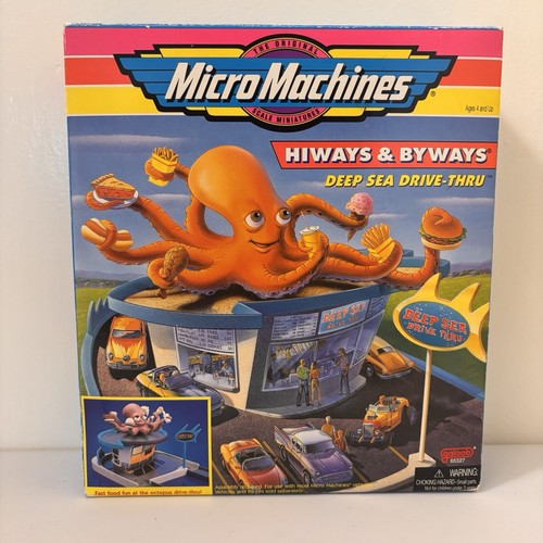 Micro Machines Hiways + Byways Deep Sea Drive-Thru NUEVO Caja Sellada - Imagen 2 de 10