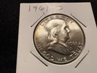 1961-D Franklin Half Dollar 50C Denver 90% Silver US Coin