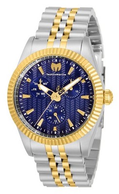 TechnoMarine Women's TM-719015 Sea Dream Two Tone with Blue Dial 38 mm
