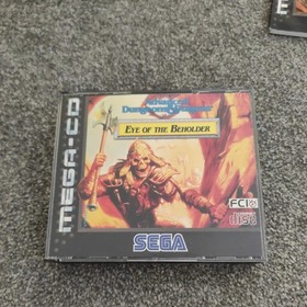 Sega Mega CD Eye of the Beholder UK PAL Complete in Box