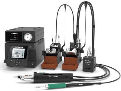 JBC DDSE-1QD - Two Channel Rework System with T245 and DR560 (Shop Air NOT