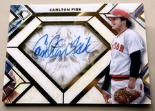 Topps Diamond Icons Autograph Carlton Fisk /25 Red Sox ITDA-CF Icons 2025