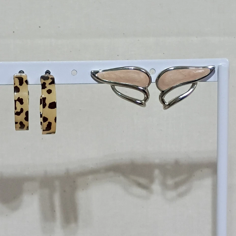 Серьги лот из 16 проколотые наборы - смешанные медиа и стили и цвета винтажный и современный - Изображение 4 из 4