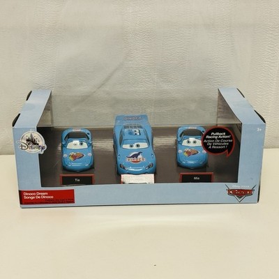 Disney Pixar Cars - DINOCO DREAM MCQUEEN MIA & TIA Disney Store
