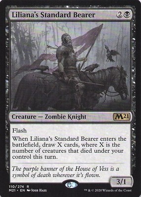Liliana's Standard Bearer Core Set 2021 Regular