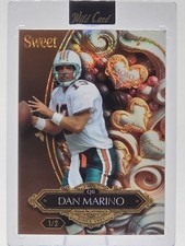 Dan Marino 1/2 2026 Wild Card Sweet Gold Shimmer Miami Dolphins HOF SSP