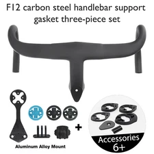 Carbon Integrated Handlebar Road Bike Drop Handlebar Internal Cable Routing