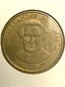 Jamaica 1993 1 Dollar Coin - Jamaican - Free Shipping!