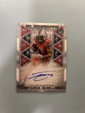 2024 TETAIROA MCMILLIAN 4/5 JERSEY Number Bowman Best elements of the game Auto