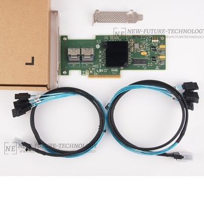 LSI 6Gbps SAS HBA 9211-8I IT Mode P20 ZFS FreeNAS unRAID + 2*SFF-8087 SATA US