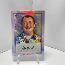 2025 Panini PDC Premier League Darts Wayne Mardle Purple Auto /16 Legends