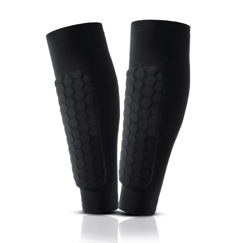1pcs Shin Defender Bambini,Shindefender Manicotto a Compressione con Cuscinetti a nido d'ape. foto 6