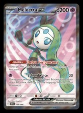 meloetta ex pokemon card value Meloetta ex - 167/086 167 - SV Black Bolt Holofoil