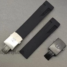 Rubber Strap for Tissot T-Race T048 T-Sports 21mm Watch Band Replacement
