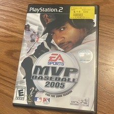 MVP Baseball 2005 (PS2) — CIB — Clean Case and Manual