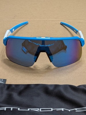 NEW OAKLEY SUTRO LITE SKY BLUE WITH PRIZM SAPPHIRE LENS