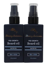 Tommy Bahama Revitalizing Sea Surf Beard Oil Castor Oil Pro Growth Lot of 2 New