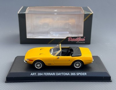 Detail Cars Ferrari Daytona 365 Spider gelb 1971 Maßstab 1:43 Art. 284