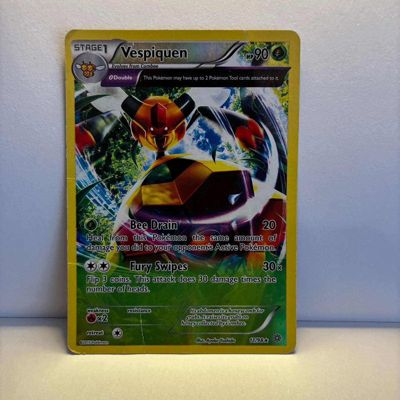 Vespiquen 11/98 DMG Ancient Origins Pokemon Reverse Holo