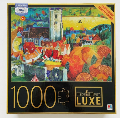 Big Ben LUXE A View From Corfe Castle Dorset Jigsaw Puzzle 1000 pieces #6056438
