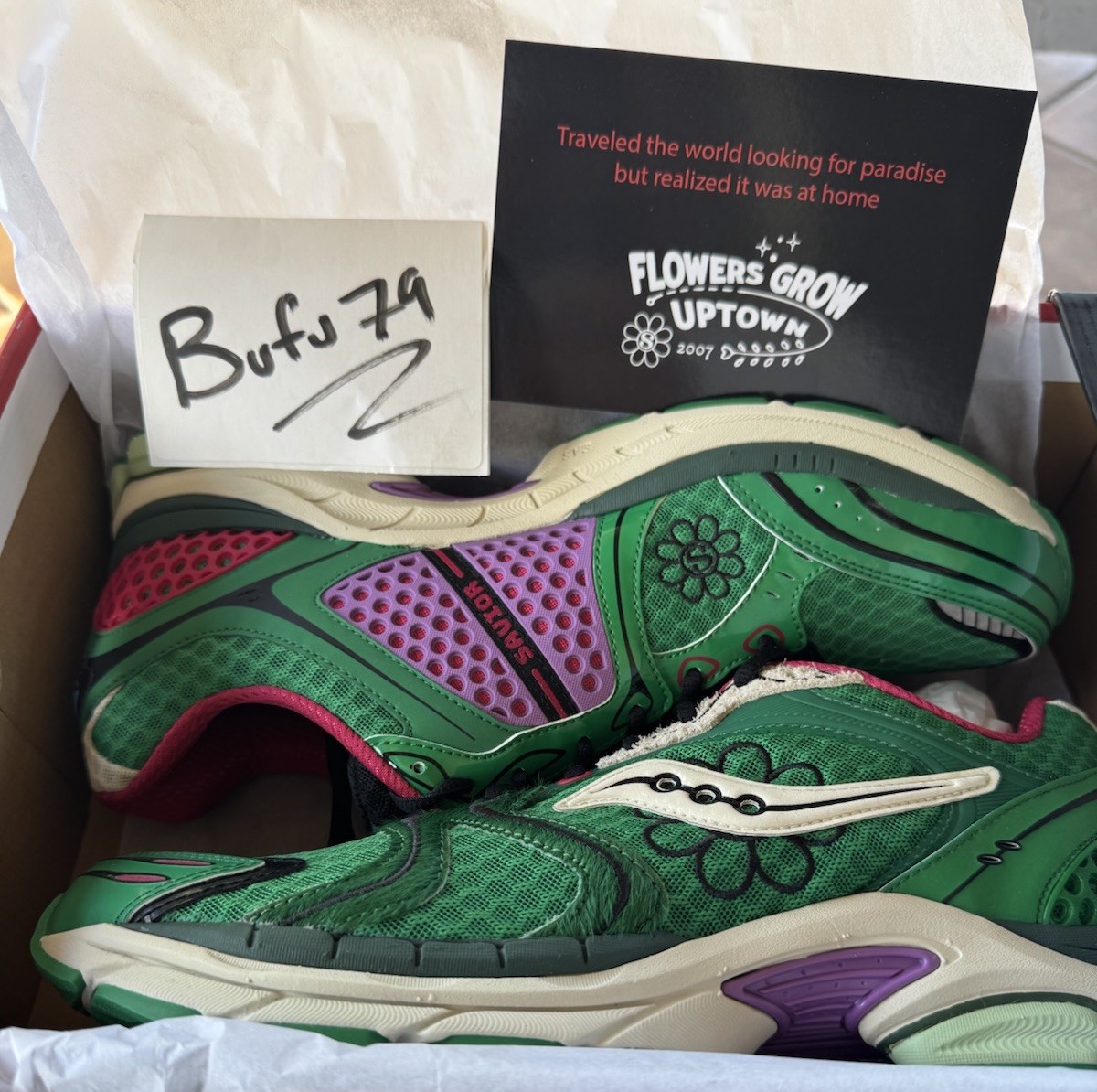 DS Saucony x Jae Tips Triumph 4 “Sugar Maple” SIZE 13 - In Hand