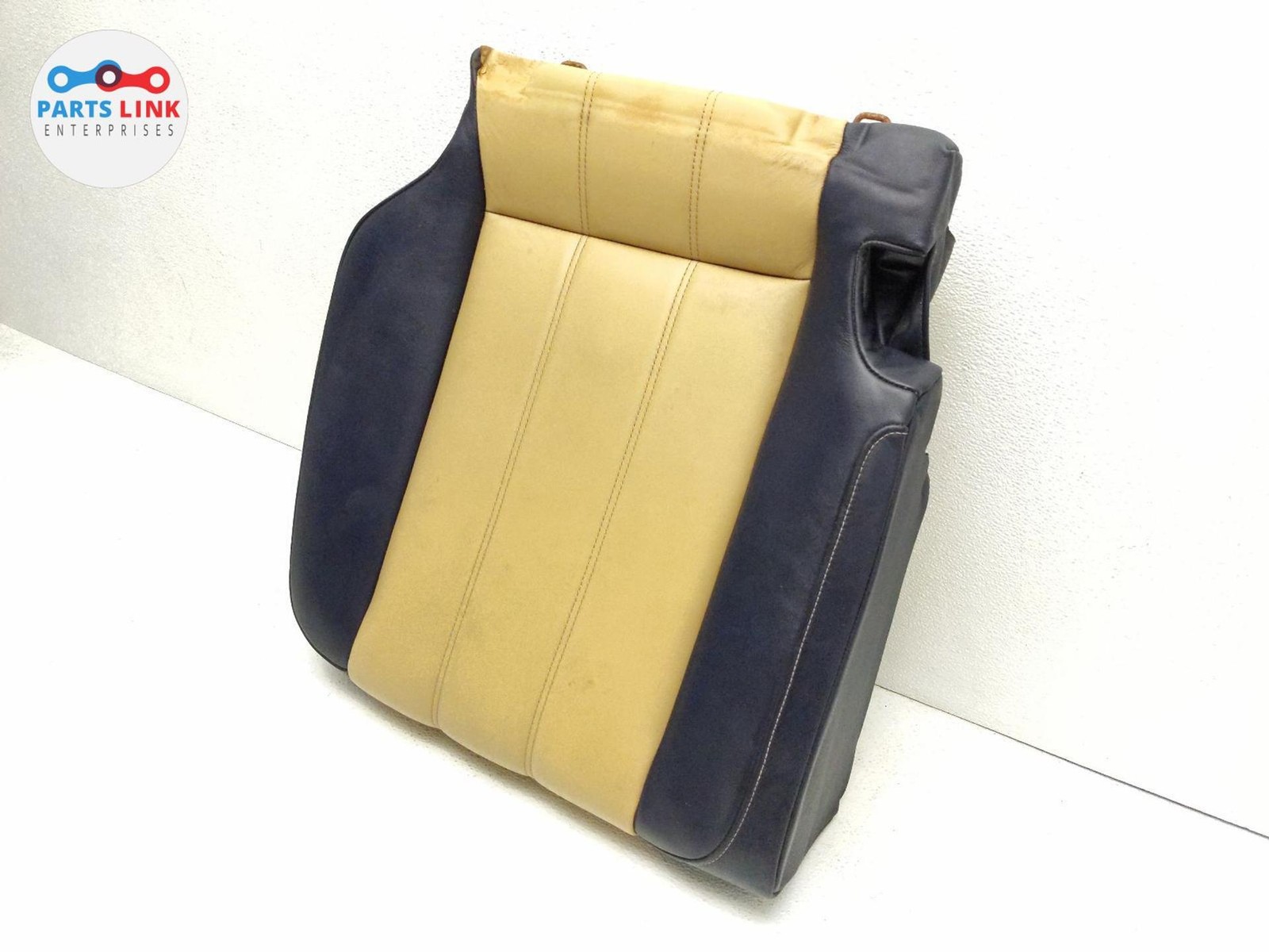 2016-20 BENTLEY BENTAYGA REAR RIGHT SEAT COVER CUSHION BOTTOM LEATHER TRIM BLUE