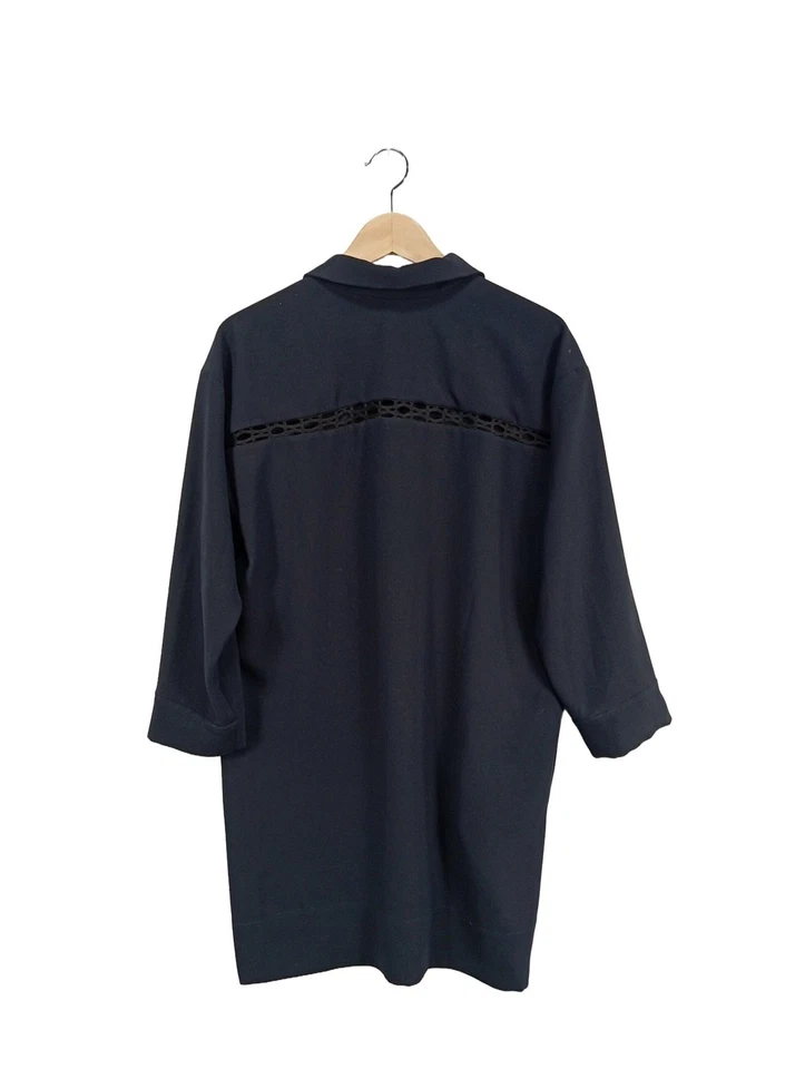 IRO Vestido tipo túnica Mujeres Vestido Talla EU 38 azul look casual - Imagen 2 de 4