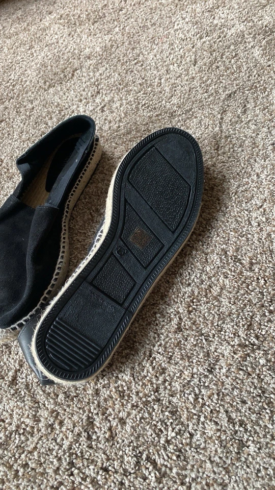 Zapatos Todd Snyder Nomad Alpargata Negros Talla 13.  Nuevo sin caja Foto 4 de 4