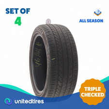 Set Of 4 Used 25545zr20 Lexani Lx-twenty 105w - 7-8.532 Set Of 4 Used 25545zr20 Lexani Lx-twenty 105w - 7-8.532