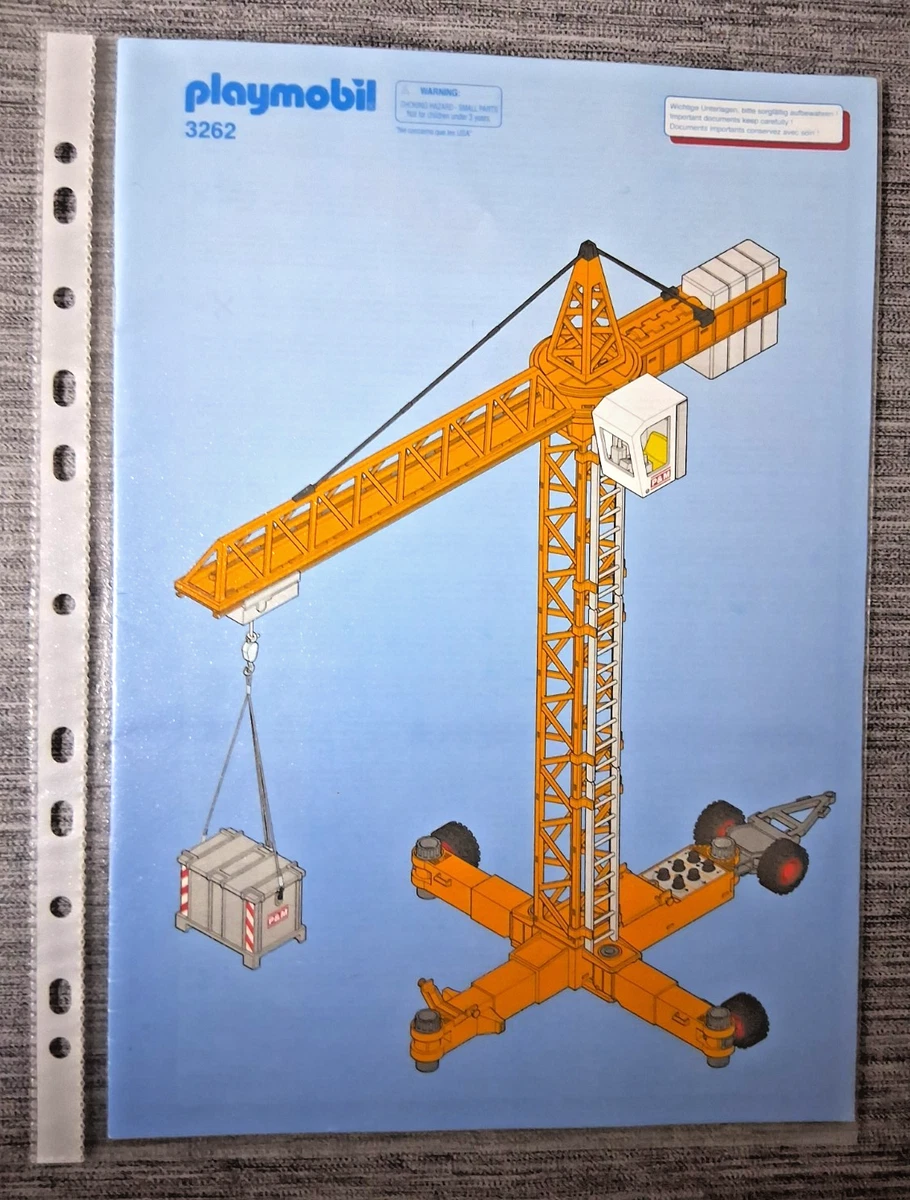 Playmobil City Action 5466 Grande grue de chantier radio-commandée - Playmobil - Achat & prix