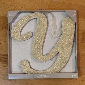 Ashland “Y” Hanging Pearl Wall Wedding Decor QUINCEANERA BAR MITZVAH BIRTHDAY