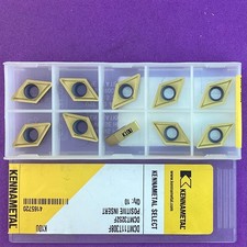 10pc KENNAMETAL DCMT 11T308F  DCMT 3252F Carbide Inserts; K10U  Machinist
