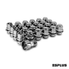 20 Infiniti Chrome M12x1.25 Mag Seat Lug Nuts 4 Wheel Locks 1 Key For Qx56