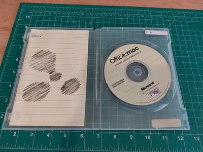 Microsoft Office:mac 2003 Student Teacher Edition w/ 3 Product Keys Mac